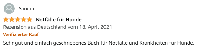 Erste Hilfe Buch für Hunde